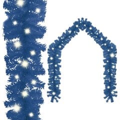 Kalėdinė girlianda su LED lemputėmis, mėlyna, 5m kaina ir informacija | Dekoracijos šventėms | pigu.lt