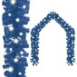 Kalėdinė girlianda su LED lemputėmis, mėlyna, 10m kaina ir informacija | Dekoracijos šventėms | pigu.lt