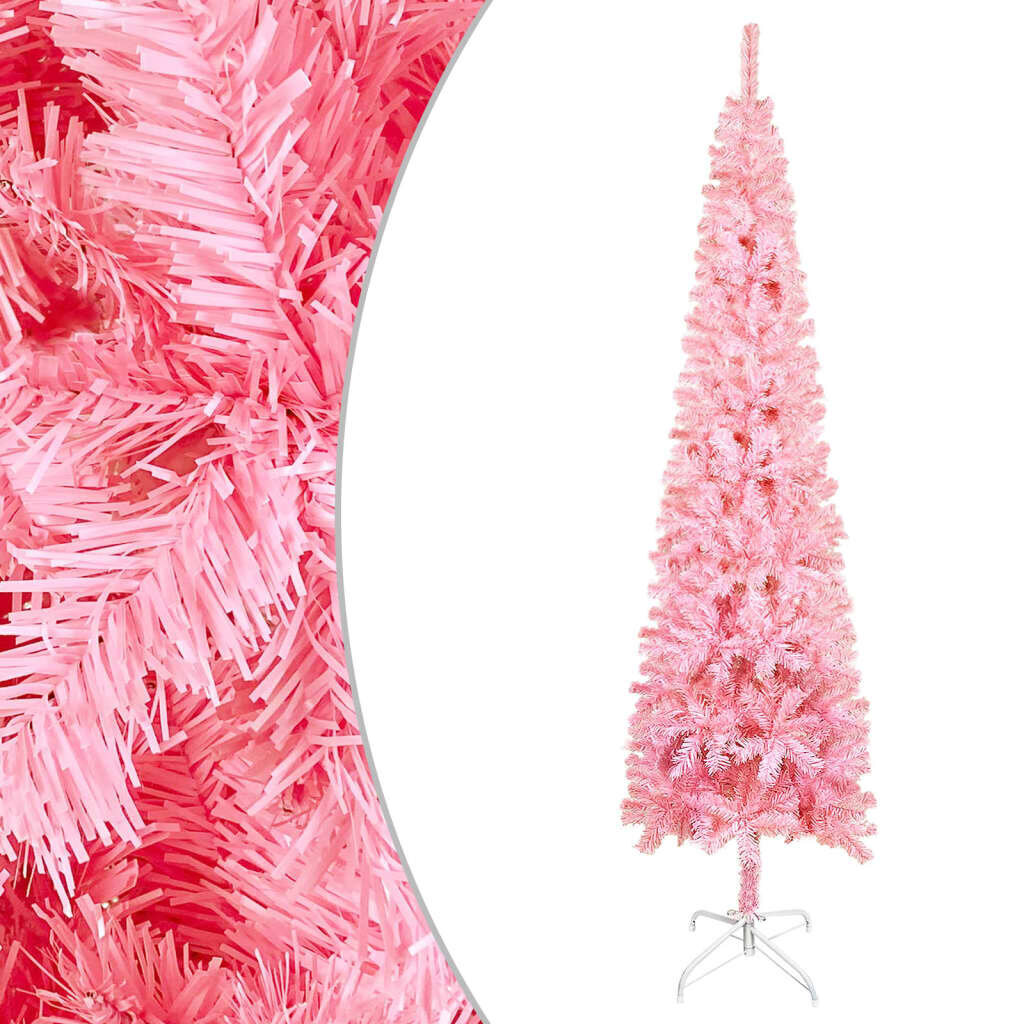 Siauria Kalėdų eglutė, rožinė, 180cm