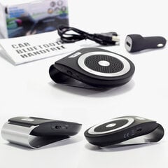 Car Bluetooth Handfree, juoda kaina ir informacija | Garso kolonėlės | pigu.lt