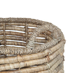 Плетеная корзина из водяного гиацинта 30x38 см цена и информация | Тумба с ящиками Versa | pigu.lt