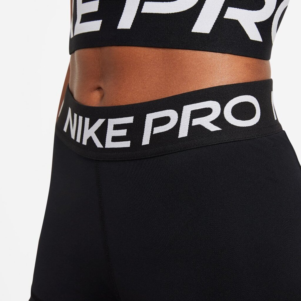 Nike moteriški trumpi treniruočių šortai NP 365 SHORT 3", juodi цена и информация | Sportinė apranga moterims | pigu.lt