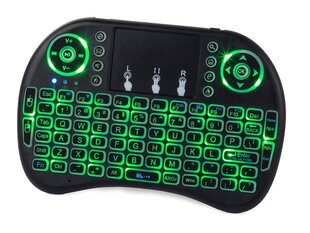 Беспроводная мини-клавиатура с подсветкой цена и информация | Клавиатуры | pigu.lt