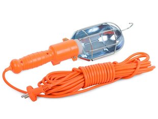 Dirbtuvių lempa su kabliu 10m 230v kaina ir informacija | Žibintuvėliai, prožektoriai | pigu.lt