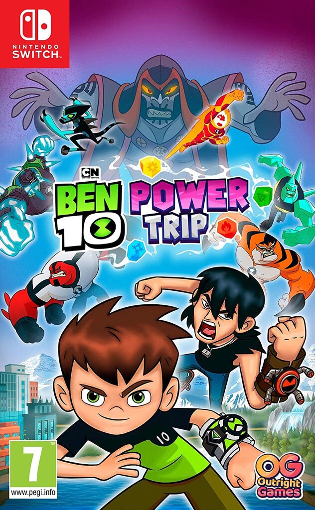 Ben 10: Power Trip, Nintendo Switch kaina ir informacija | Kompiuteriniai žaidimai | pigu.lt
