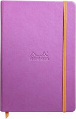 Užrašų knygelė Clairefontaine Rhodia Rama A5 90g/m 96 lapai, alyvinė цена и информация | Тетради и бумажные товары | pigu.lt