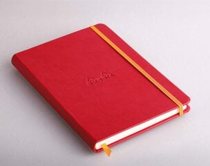 Užrašų knygelė Clairefontaine Rhodia Rama A5 90g/m 96 lapai, bordo цена и информация | Тетради и бумажные товары | pigu.lt