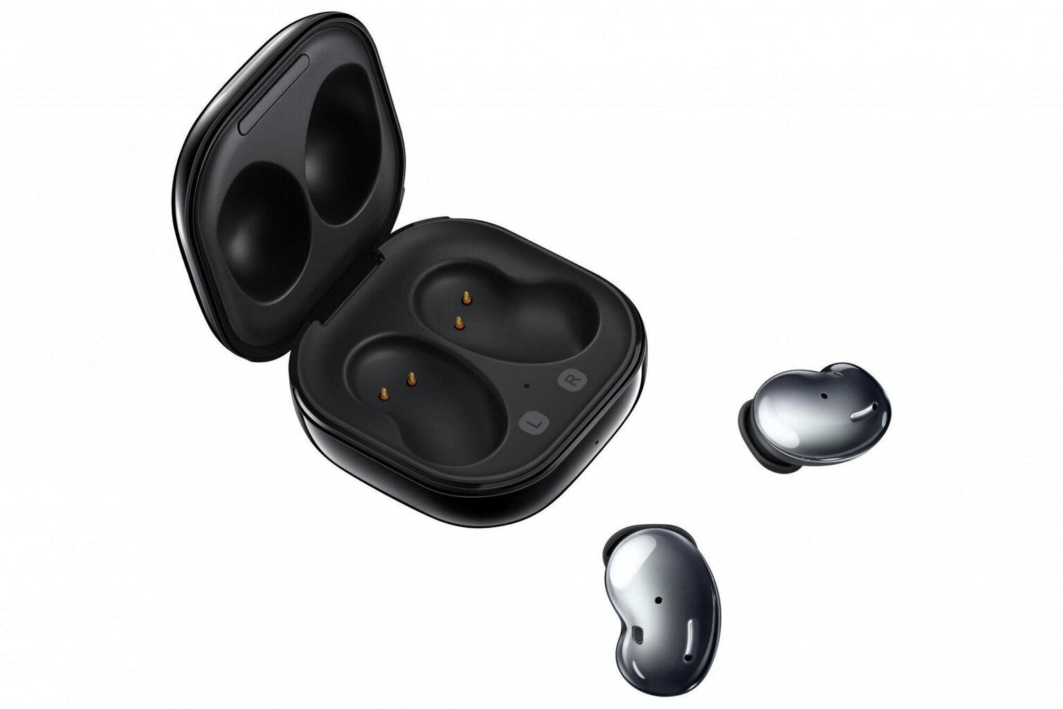 Samsung Galaxy Buds Live Mystic Black SM-R180NZKAEUA цена и информация | Ausinės | pigu.lt