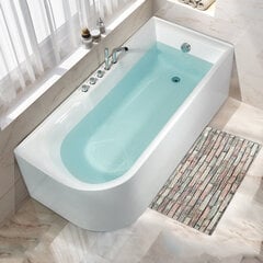 Minkštas vonios kilimėlis 50x80cm Benedomo цена и информация | Аксессуары для ванной комнаты | pigu.lt