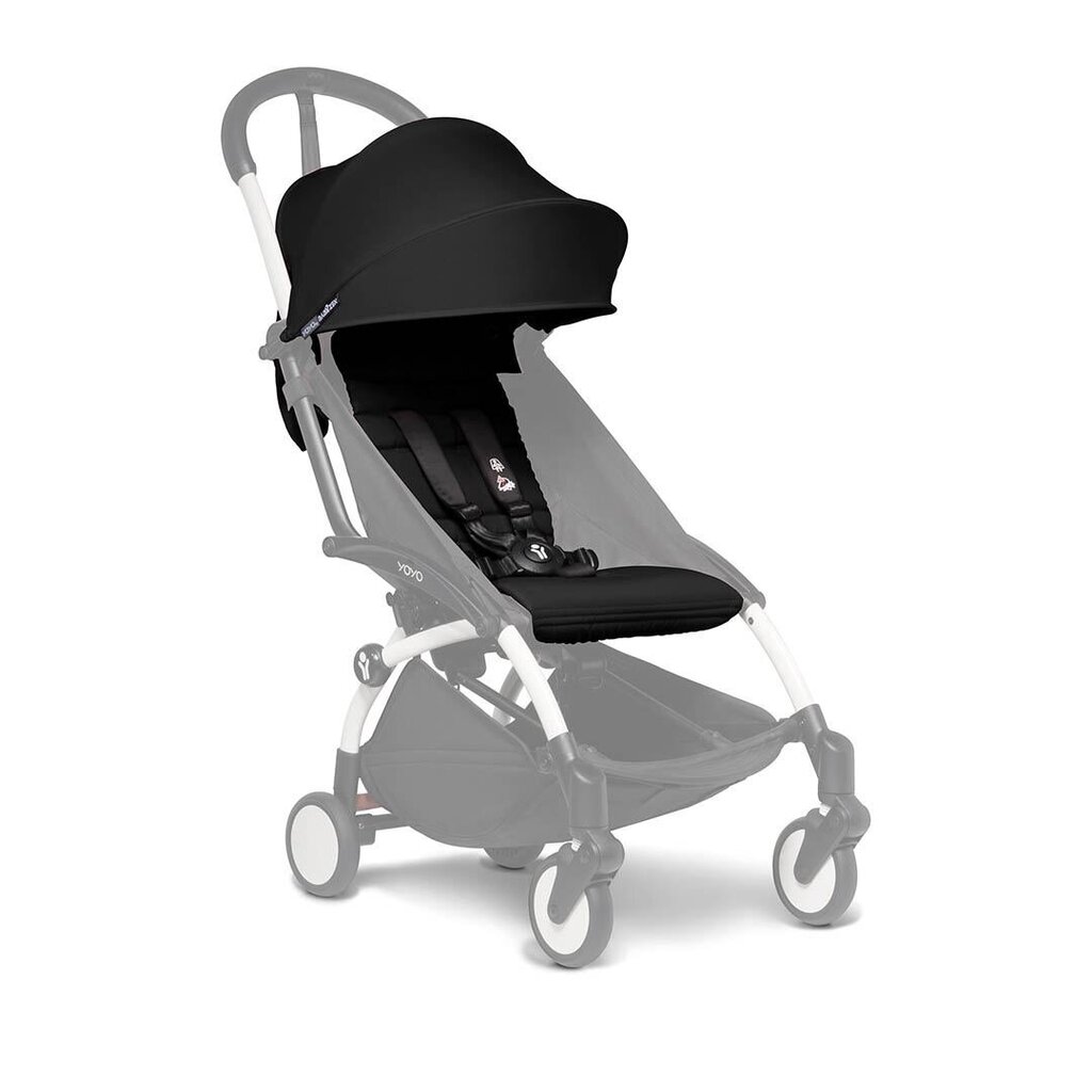 Babyzen sportinis vežimėlis Yoyo² 6+, Black/Black цена и информация | Vežimėliai | pigu.lt