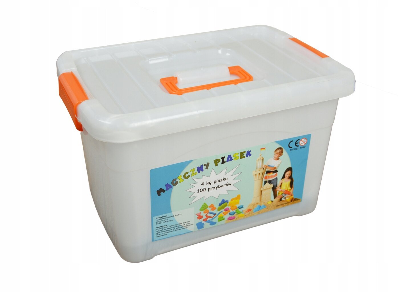 Kinetinis smėlis dėžutėje (2kg) su 16 formelių цена и информация | Lavinamieji žaislai | pigu.lt