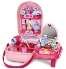 Kosmetinis staliukas su priedais lagaminėlyje ,37 dalys kaina ir informacija | Žaislai mergaitėms | pigu.lt