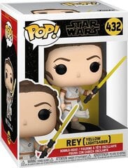 Funko POP! Star Wars The Rise of Skywalker Rey with Yellow Saber kaina ir informacija | Žaidėjų atributika | pigu.lt