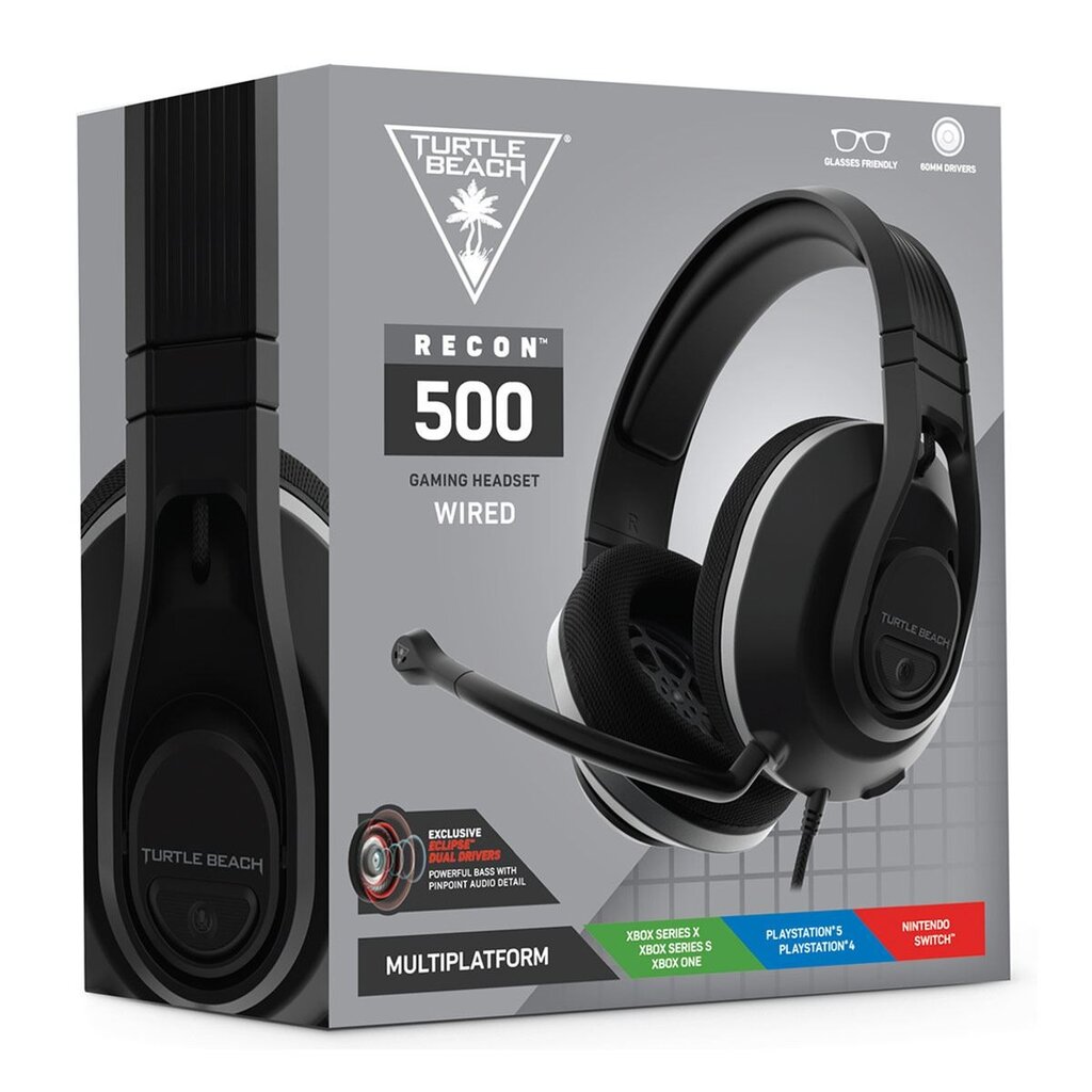 Turtle Beach Recon 500 kaina ir informacija | Ausinės | pigu.lt