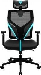 Žaidimų kėdė ThunderX3 YAMA 1, juoda/mėlyna цена и информация | Biuro kėdės | pigu.lt