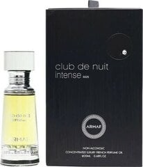 Парфюмерное масло Armaf Club De Nuit Intense для мужчин 20 мл цена и информация | Мужские духи | pigu.lt