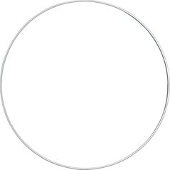 Žiedas sapnų gaudyklei metalinis baltas 40cm kaina ir informacija | Papuošalų gamybai, vėrimui | pigu.lt