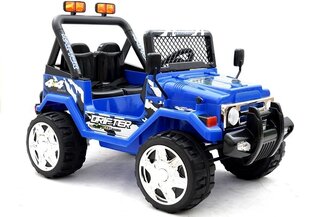 Двухместный детский электромобиль Drifter, синий цена и информация | Электромобили для детей | pigu.lt
