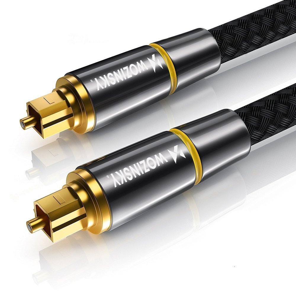 Wozinsky digital optical audio fiber cable Toslink SPDIF WOPT-30, 3 m цена и информация | Laidai telefonams | pigu.lt