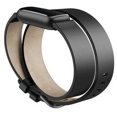 Fitbit  Luxe Accessory Double Leather Wr цена и информация | Аксессуары для смарт-часов и браслетов | pigu.lt