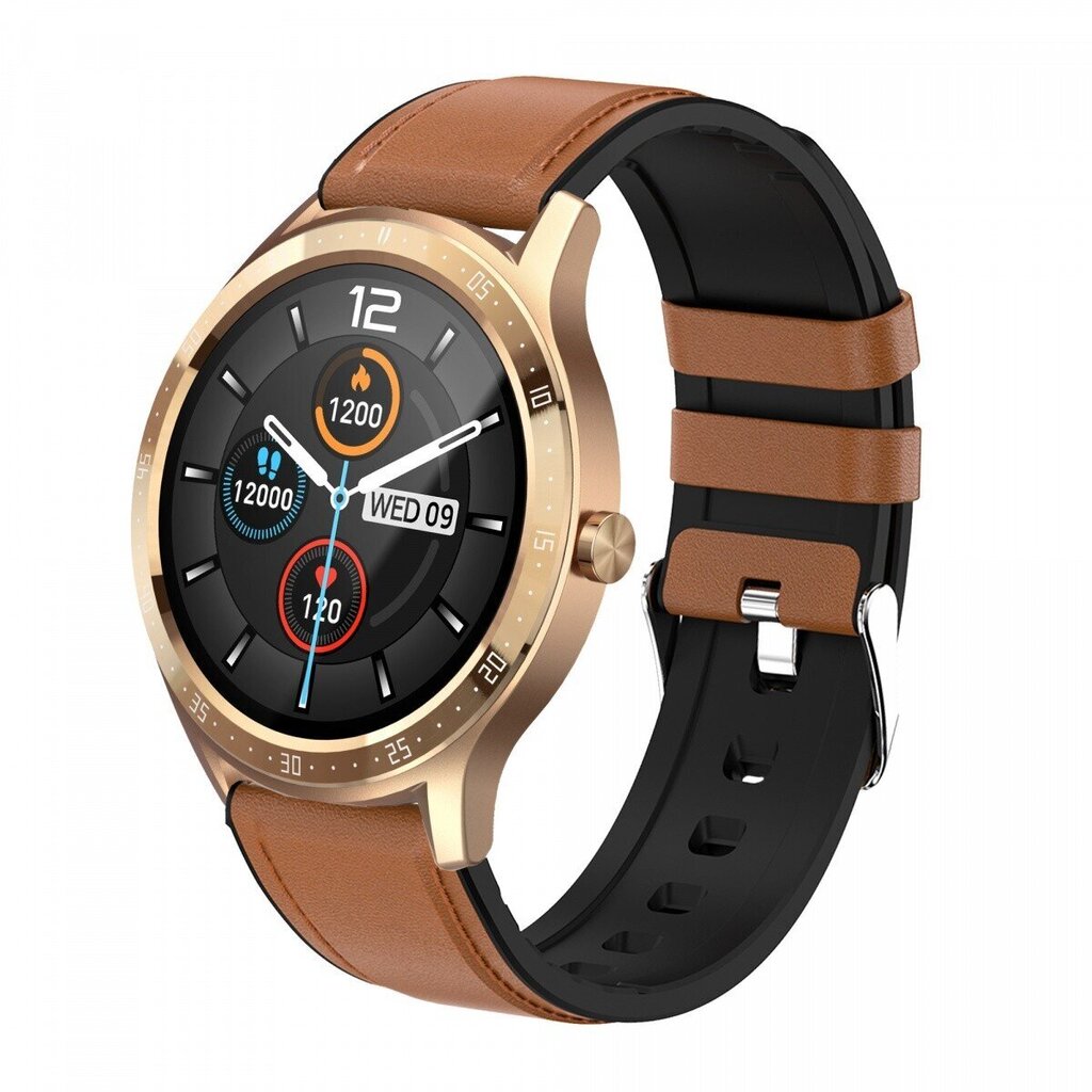 MaxCom Fit FW43, Gold/Brown цена и информация | Išmanieji laikrodžiai (smartwatch) | pigu.lt