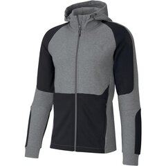 Laisvalaikio džemperis vyrams Puma Evostripe FZ Hoodie Medium Gray He 58346703, pilkas kaina ir informacija | Džemperiai vyrams | pigu.lt