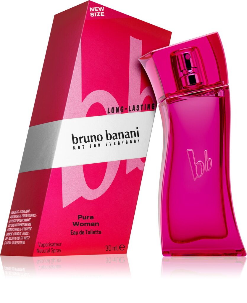 Tualetinis vanduo Bruno Banani Pure Woman EDT moterims 30 ml kaina ir informacija | Kvepalai moterims | pigu.lt