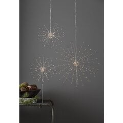 LED pakabinama dekoracija Firework, 26x26cm kaina ir informacija | Dekoracijos šventėms | pigu.lt