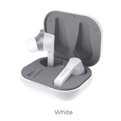 Bluetooth Беспроводные вакуумные наушники-гарнитура с микрофоном в кейсе сенсорные HOCO ES34 белые цена и информация | Наушники | pigu.lt