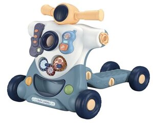 Vaikštynė Kikkaboo Walker & Scooter 4in1, Robo Blue kaina ir informacija | Žaislai kūdikiams | pigu.lt