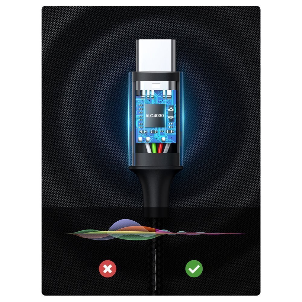 Ugreen laidas, USB-C-3.5 mm jack kaina ir informacija | Laidai telefonams | pigu.lt