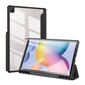 Dux Ducis Toby armored tough Smart Cover for Samsung Galaxy Tab S6 Lite with a holder for stylus pen black цена и информация | Planšečių, el. skaityklių dėklai | pigu.lt