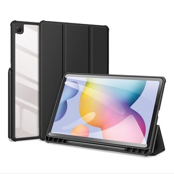 Dux Ducis Toby armored tough Smart Cover for Samsung Galaxy Tab S6 Lite with a holder for stylus pen black цена и информация | Чехлы для планшетов и электронных книг | pigu.lt