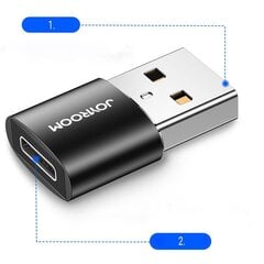 Joyroom S-H152 USB-A - USB-C адаптер, 2 шт. цена и информация | Кабели для телефонов | pigu.lt