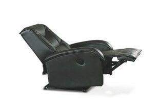 Fotelis reglaineris Halmar Jeff, juodas kaina ir informacija | Svetainės foteliai | pigu.lt