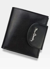 Кошелек мужской кожаный Pierre Cardin YS520.10 479 NERO, черный цена и информация | Мужские кошельки | pigu.lt