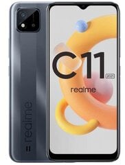 Realme C11 (2021), 32GB, Dual SIM, Grey цена и информация | Мобильные телефоны | pigu.lt