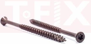 Medsraigčiai T-Fix TX20 4.2x45/24, 250 vnt kaina ir informacija | Tvirtinimo detalės | pigu.lt