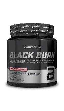 Biotech Black Burn powder, arbūzų skonio, 210 g цена и информация | Papildai ir preparatai lieknėjimui | pigu.lt