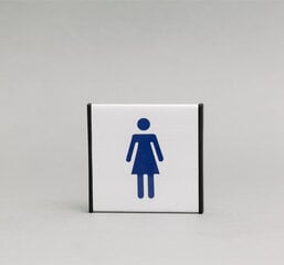 Informacinė lentelė "Moterų tualetas" 1 vnt kaina ir informacija | Informaciniai ženklai | pigu.lt