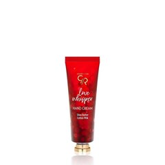 Rankų kremas Golden Rose Love Whisper, 50 ml kaina ir informacija | Kūno kremai, losjonai | pigu.lt