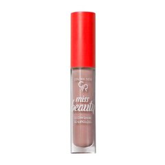 Lūpų blizgis Golden Rose Miss Beauty Glow Shine, 01 Nude Chic kaina ir informacija | Lūpų dažai, blizgiai, balzamai, vazelinai | pigu.lt