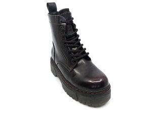 Ботинки женские Wrangler PICCADILLY HI POLISHED Burgundy цена и информация | Женские сапоги | pigu.lt