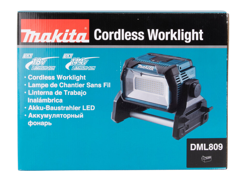 LED prožektorius Makita DML809 kaina ir informacija | Žibintuvėliai, prožektoriai | pigu.lt