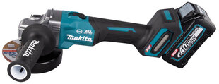 Угловая шлифовальная машина XGT® GA005GM201 Makita цена и информация | Шлифовальные машины | pigu.lt