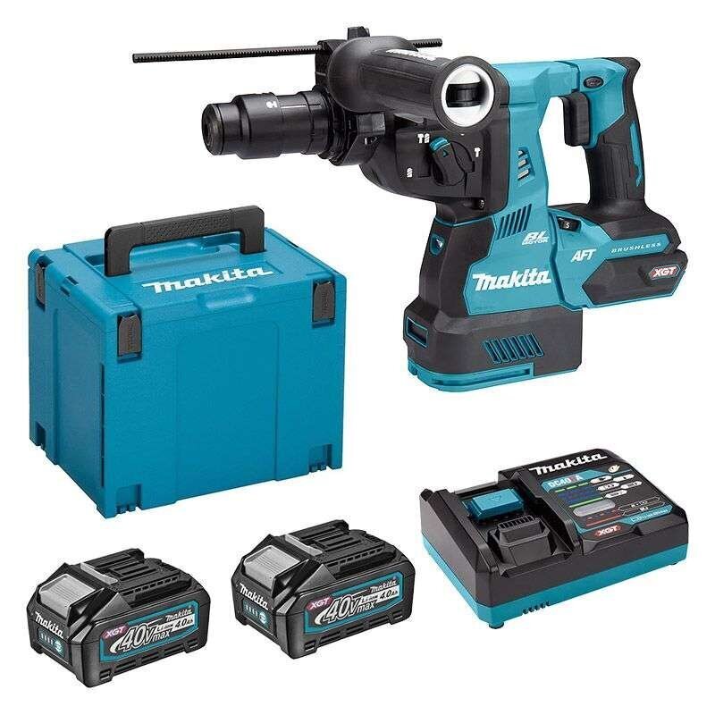 Akumuliatorinis perforatorius Makita XGT® 40Vmax HR002GM202 kaina ir informacija | Perforatoriai | pigu.lt