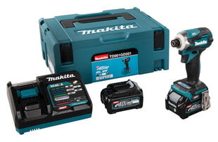 Аккумуляторная ударная отвертка XGT® TD001GD201 Makita цена и информация | Шуруповерты, дрели | pigu.lt