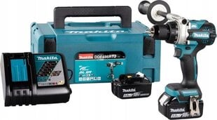 Шуруповерт Makita DDF486RTJ Drill LXT ® 18В, 2x5,0AH + зарядное устройство цена и информация | Шуруповерты, дрели | pigu.lt