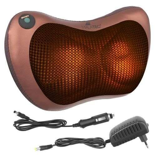 Automobilių Shiatsu Massager Cushion 2 maitinimo adapteriai цена и информация | Masažuokliai | pigu.lt