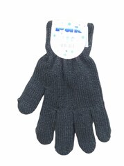 Перчатки детские Rak R-025, черные цена и информация | Зимняя одежда для детей | pigu.lt
